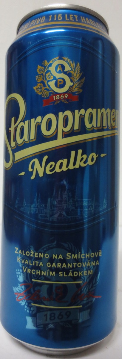 Staropramen NEALKO 6 cans HARLEY (50cl) (B/O) č.4