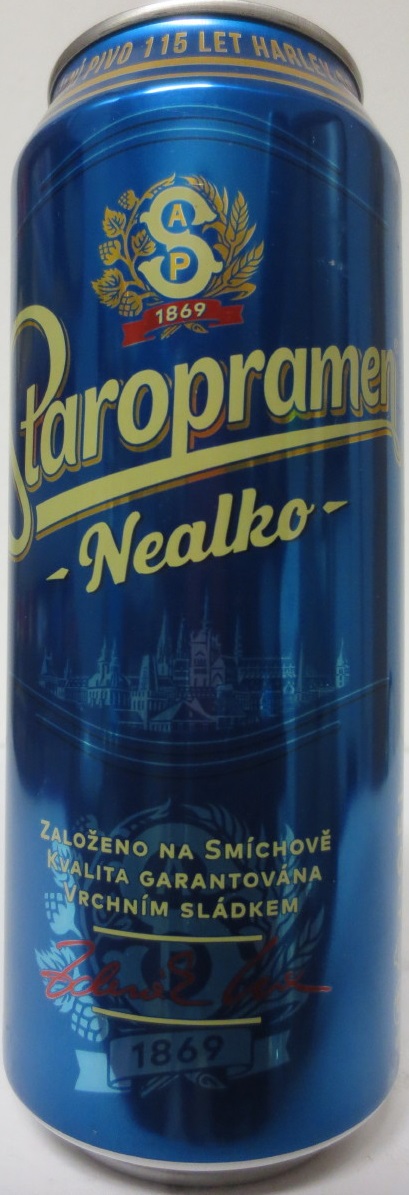 Staropramen NEALKO 6 cans HARLEY (50cl) (B/O) č.5