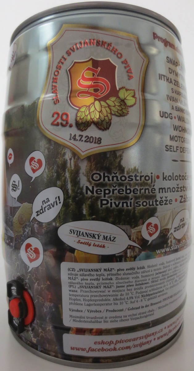 Svijany SVIJANSKÝ MÁZ 29. SLAVNOSTI SVIJANSKÉHO PIVA