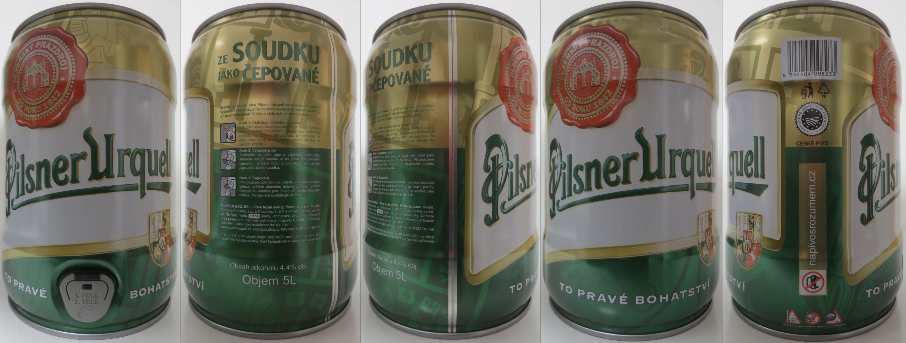 Pilsner Urquell TO PRAVÉ BOHATSTVÍ (5L) č.6b 