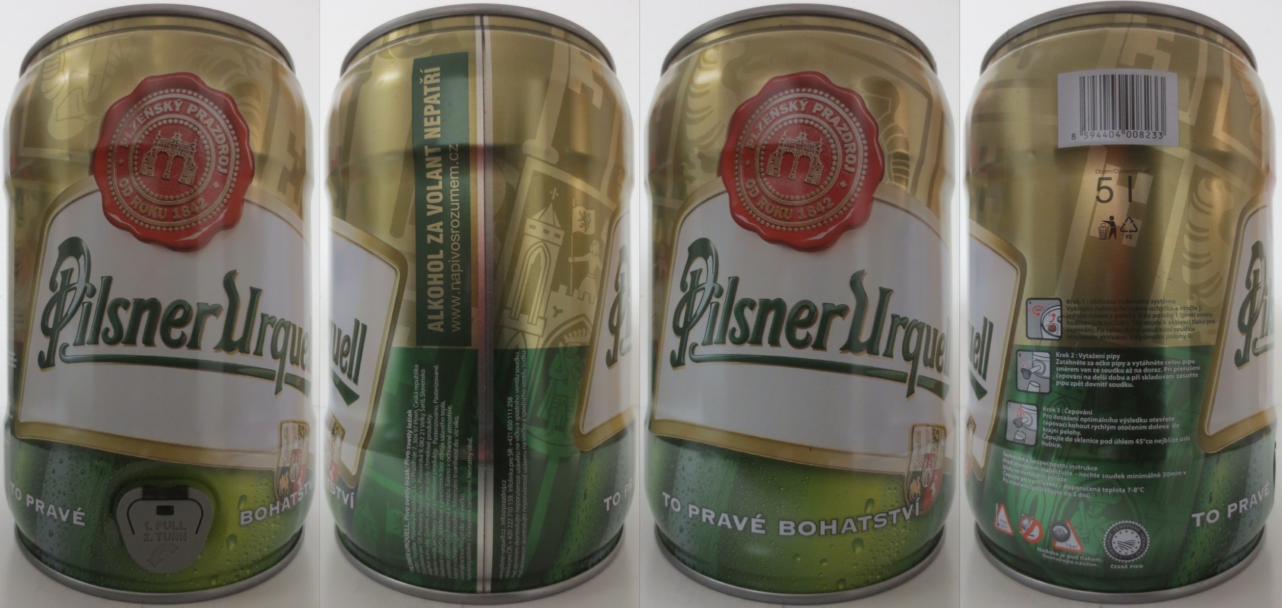 Pilsner Urquell TO PRAVÉ BOHATSTVÍ (5L) č.5b 