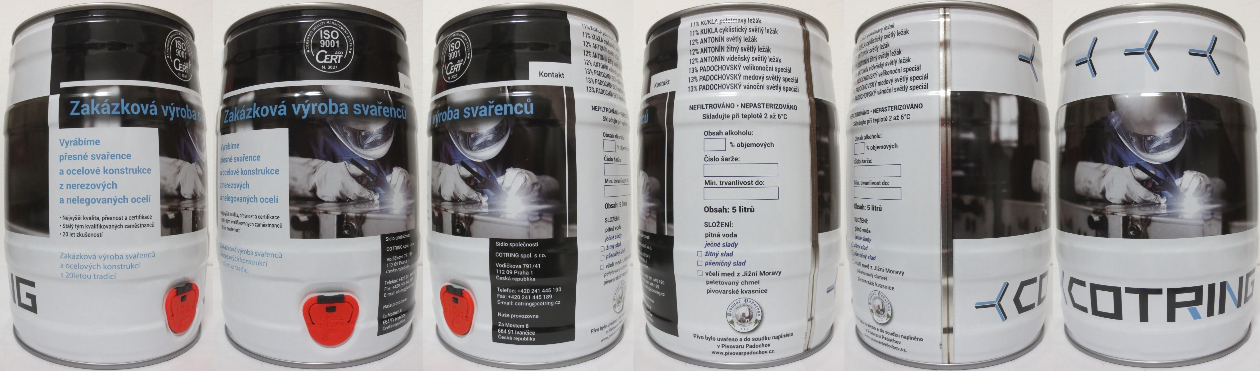 COTRING zakázková výroba svařenců (5L) č.1 