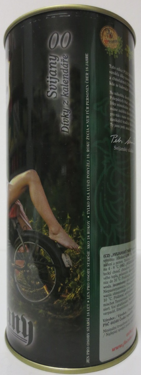 Svijany SVIJANSKÝ MÁZ dívky z kalendáře č.00/2018 (200cl)