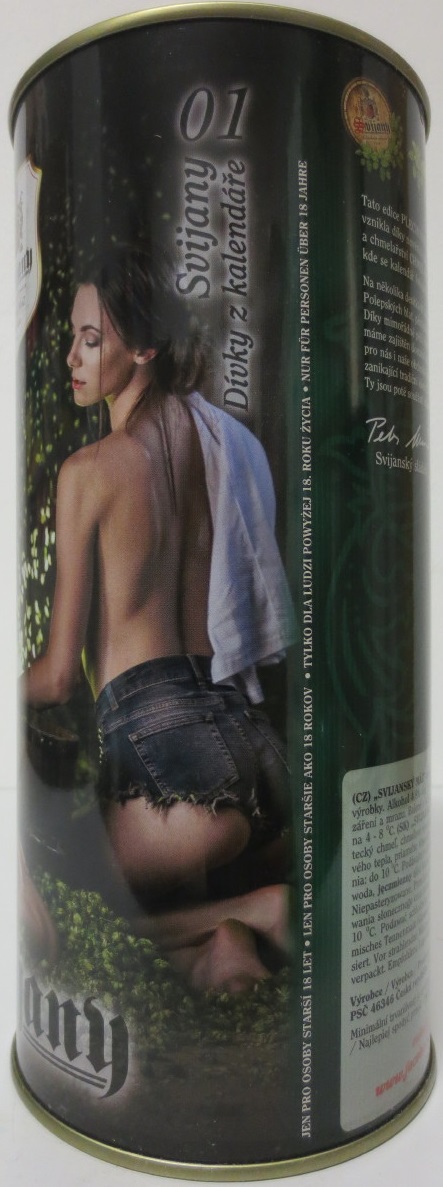 Svijany SVIJANSKÝ MÁZ dívky z kalendáře č.01/2018 (200cl)
