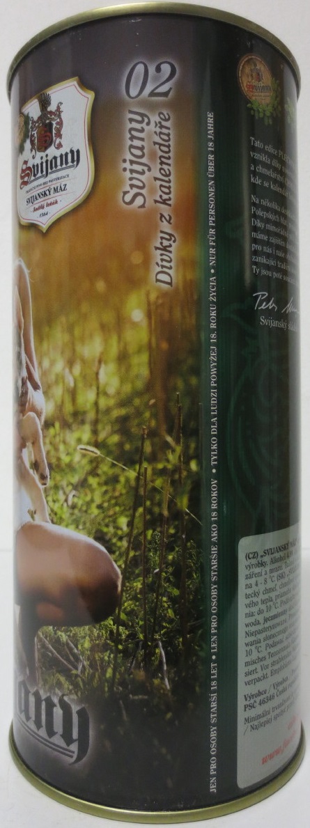 Svijany SVIJANSKÝ MÁZ dívky z kalendáře č.02/2018 (200cl)
