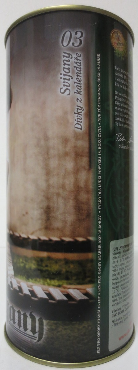 Svijany SVIJANSKÝ MÁZ dívky z kalendáře č.03/2018 (200cl)