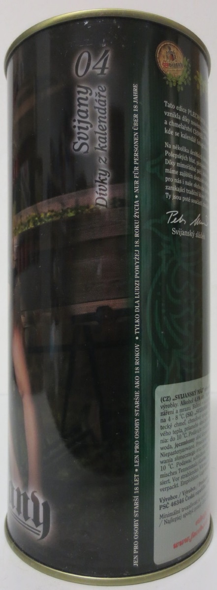 Svijany SVIJANSKÝ MÁZ dívky z kalendáře č.04/2018 (200cl)