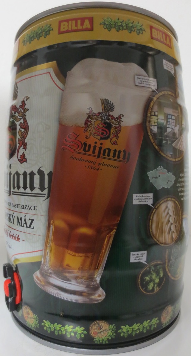 Svijany SVIJANSKÝ MÁZ - Světlý ležák - 1564 - BILLA