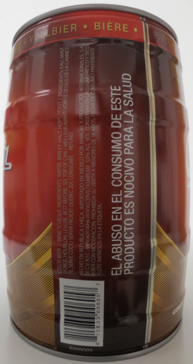 Czechvar Czech Beer - Biere Tcheque (5L) č.2