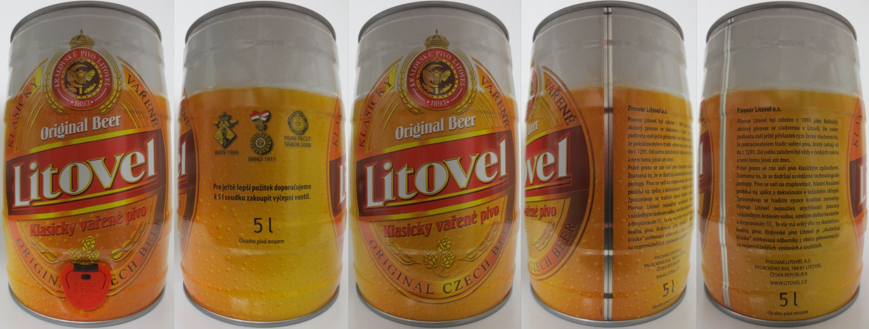 Litovel Klasicky vařené pivo (5L) č.1