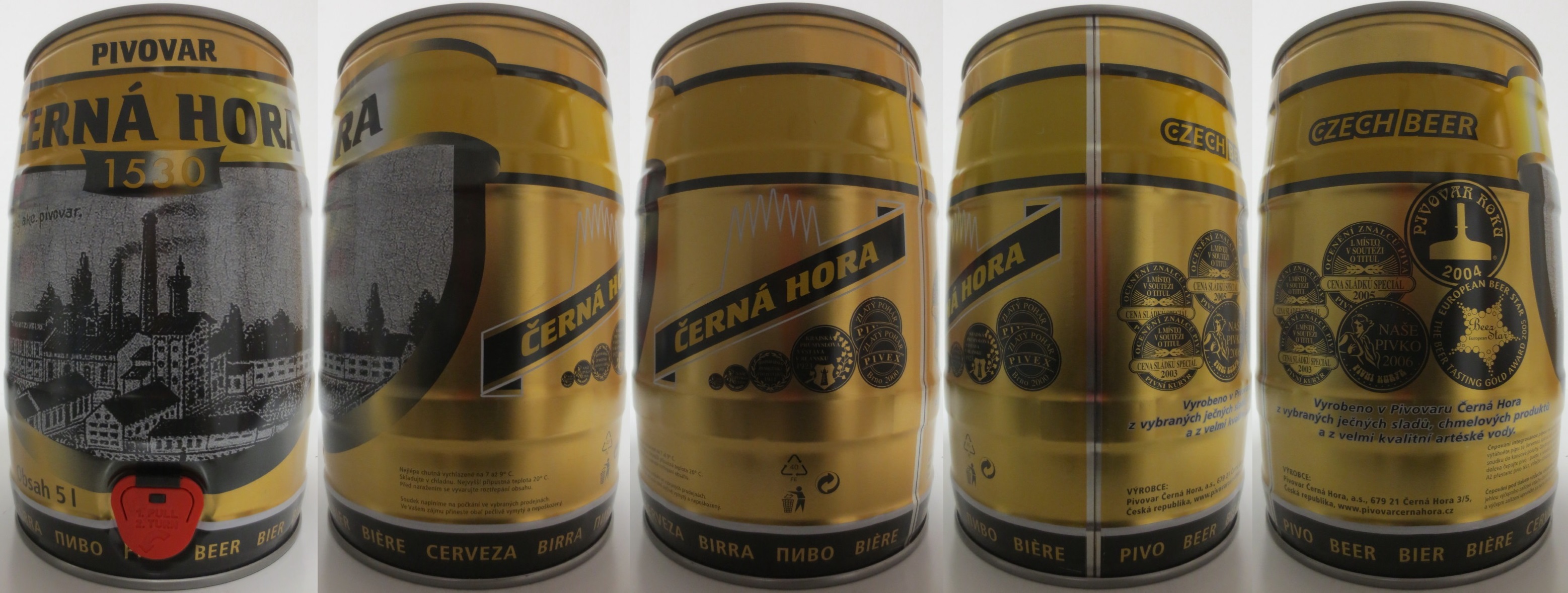 PIVOVAR ČERNÁ HORA 1530 (5L) č.1 