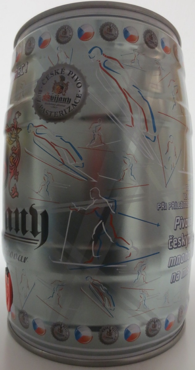 Svijany SVIJANSKÝ MÁZ Pivo světlý ležák 11% MS 2009 LIBEREC (5L) č.1