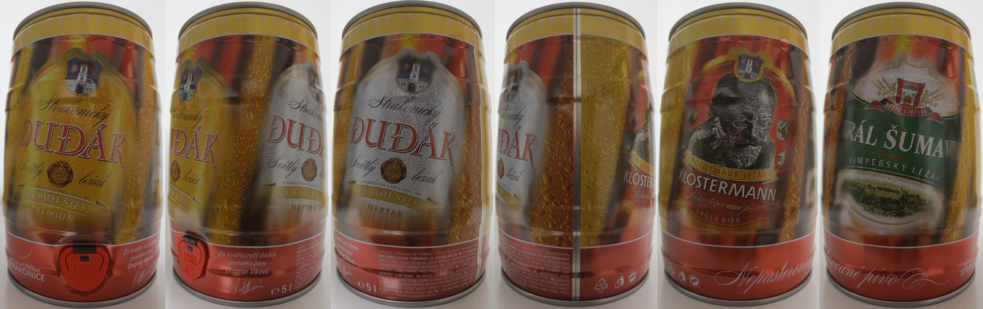 Strakonický DUDÁK Světlý ležák DEJ BŮH ŠTĚSTÍ PREMIUM (5L) č.1