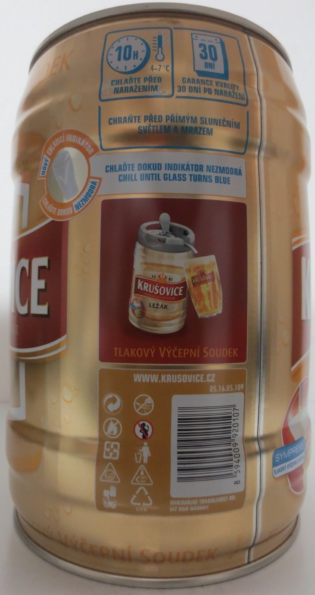 KRUŠOVICE KRÁLOVSKÝ PIVOVAR LEŽÁK