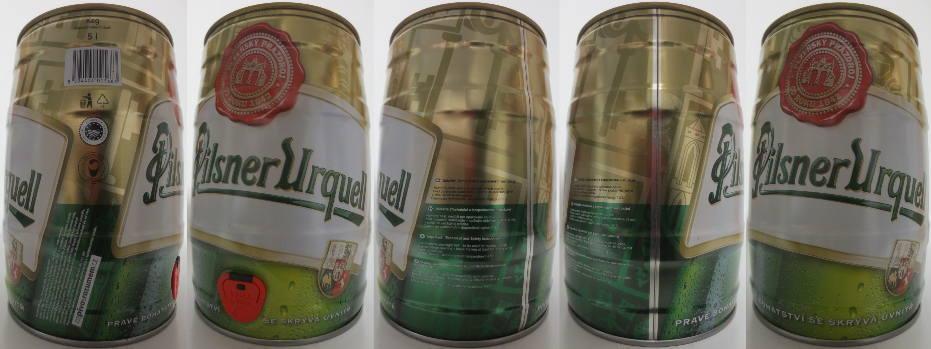 Pilsner Urquell TO PRAVÉ BOHATSTVÍ (5L) č.4a