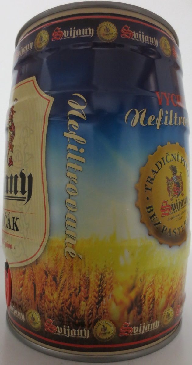 Svijany KVASNIČÁK Speciální světlé pivo 13%