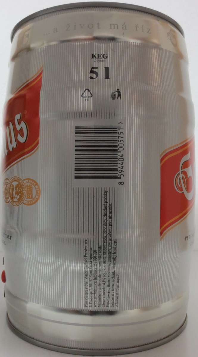 Gambrinus SVĚTLÝ Jan Hlaváček č.1