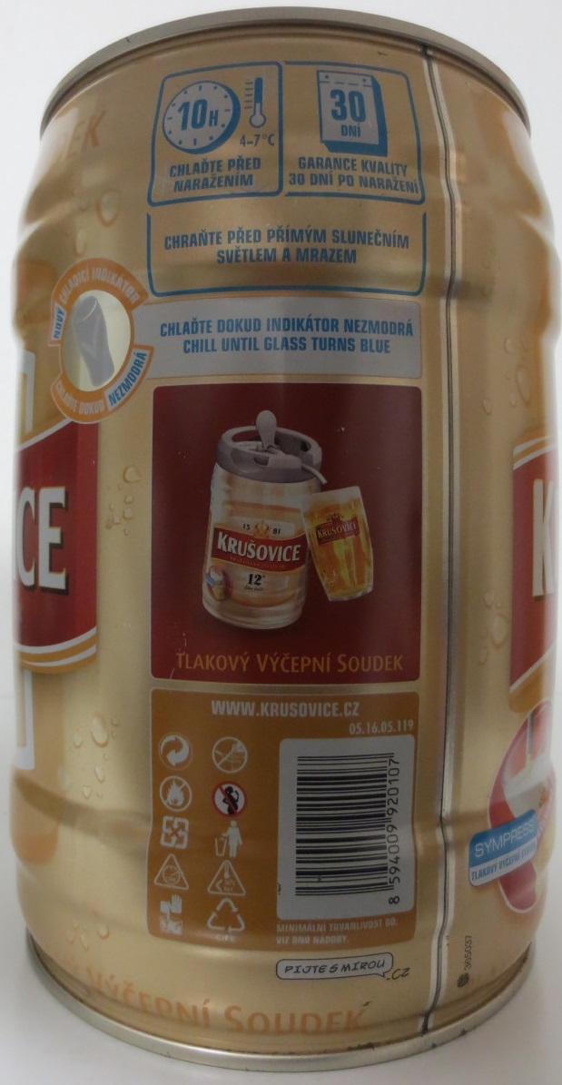 KRUŠOVICE KRÁLOVSKÝ PIVOVAR 12° č.1