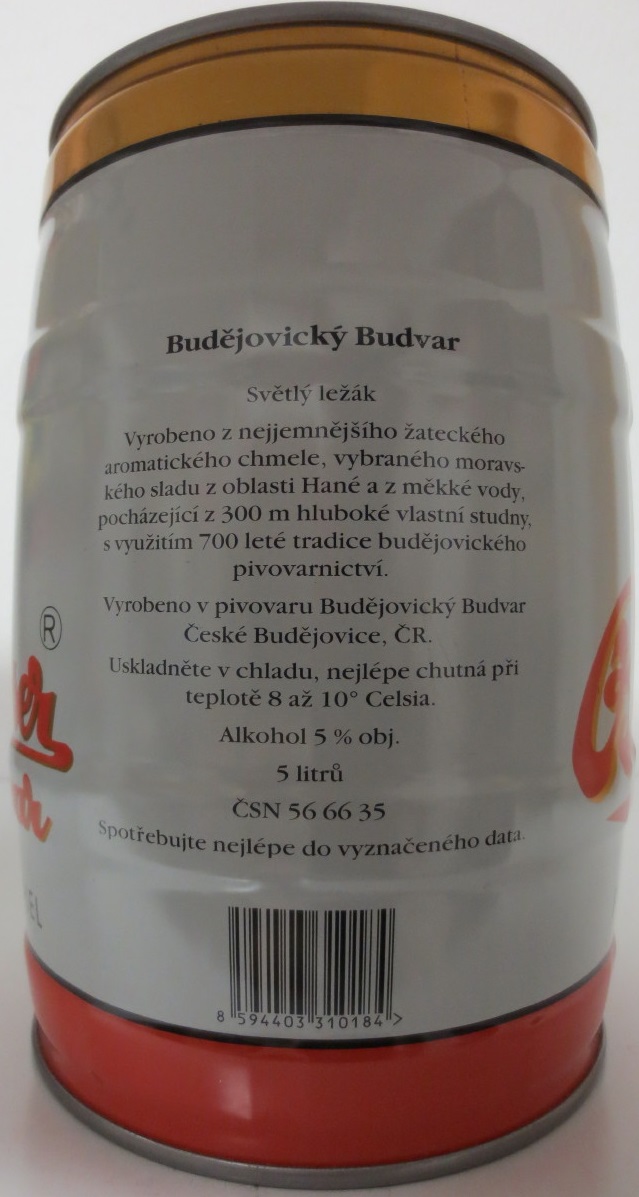 Budweiser Budvar BIER OHNE BEISPIEL č.1