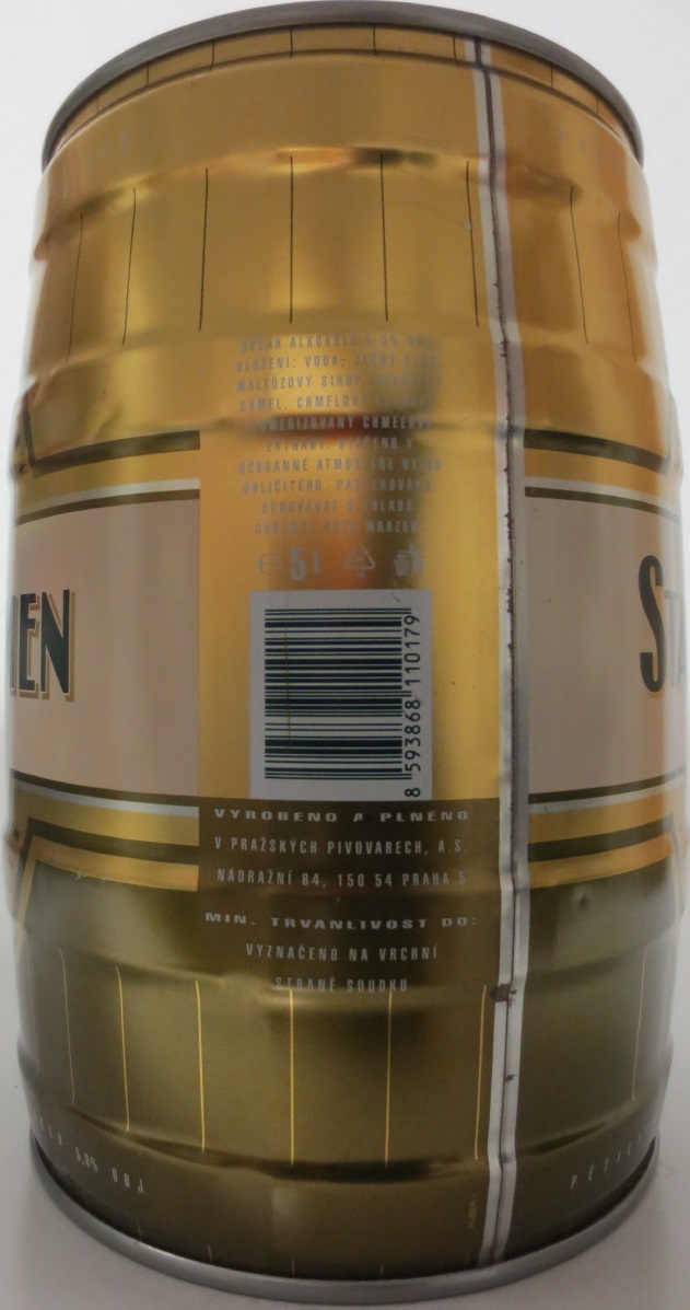 STAROPRAMEN LEŽÁK ZNÁMKA KLASICKÉHO ZRÁNÍ č.1