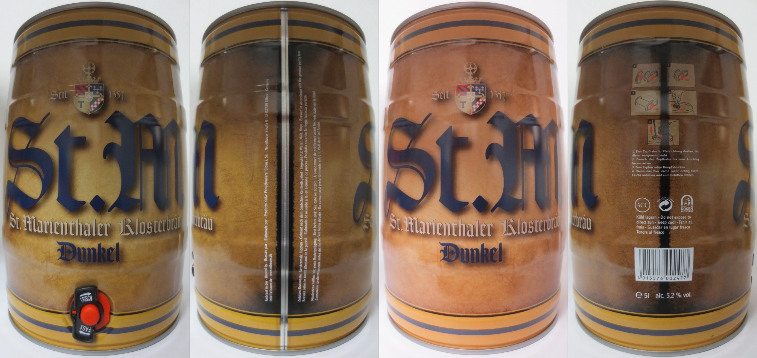 St.M St. Marienthaler Klosterbräu Dunkel (5L) Nr.1