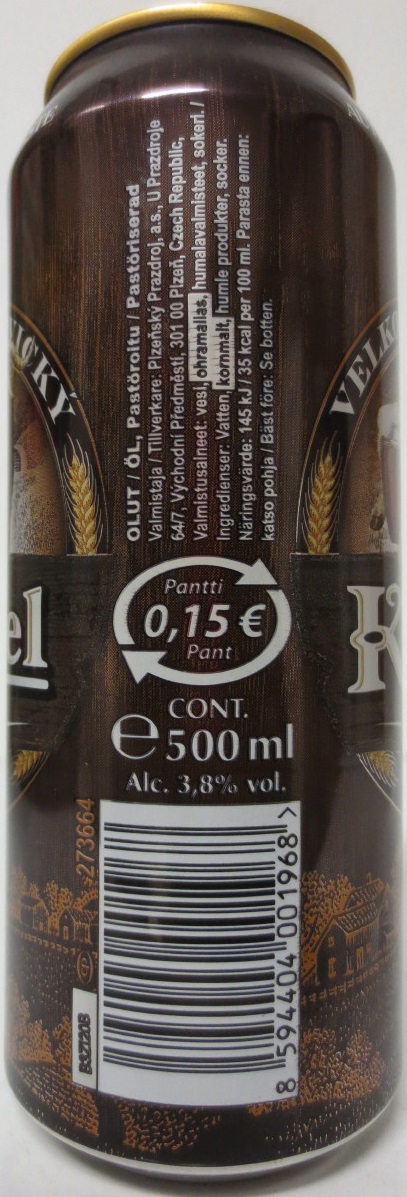 VELKOPOPOVICKÝ Kozel 1874 DARK (50cl) (B/O)
