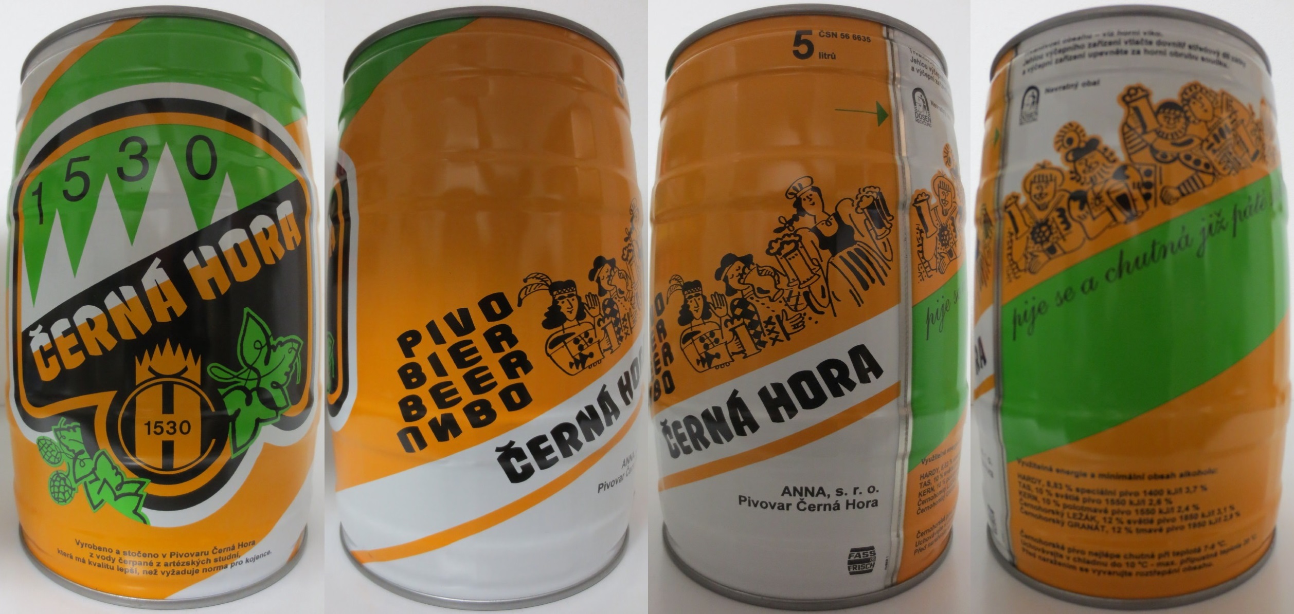 ČERNÁ HORA 1530 (5L) č.1 