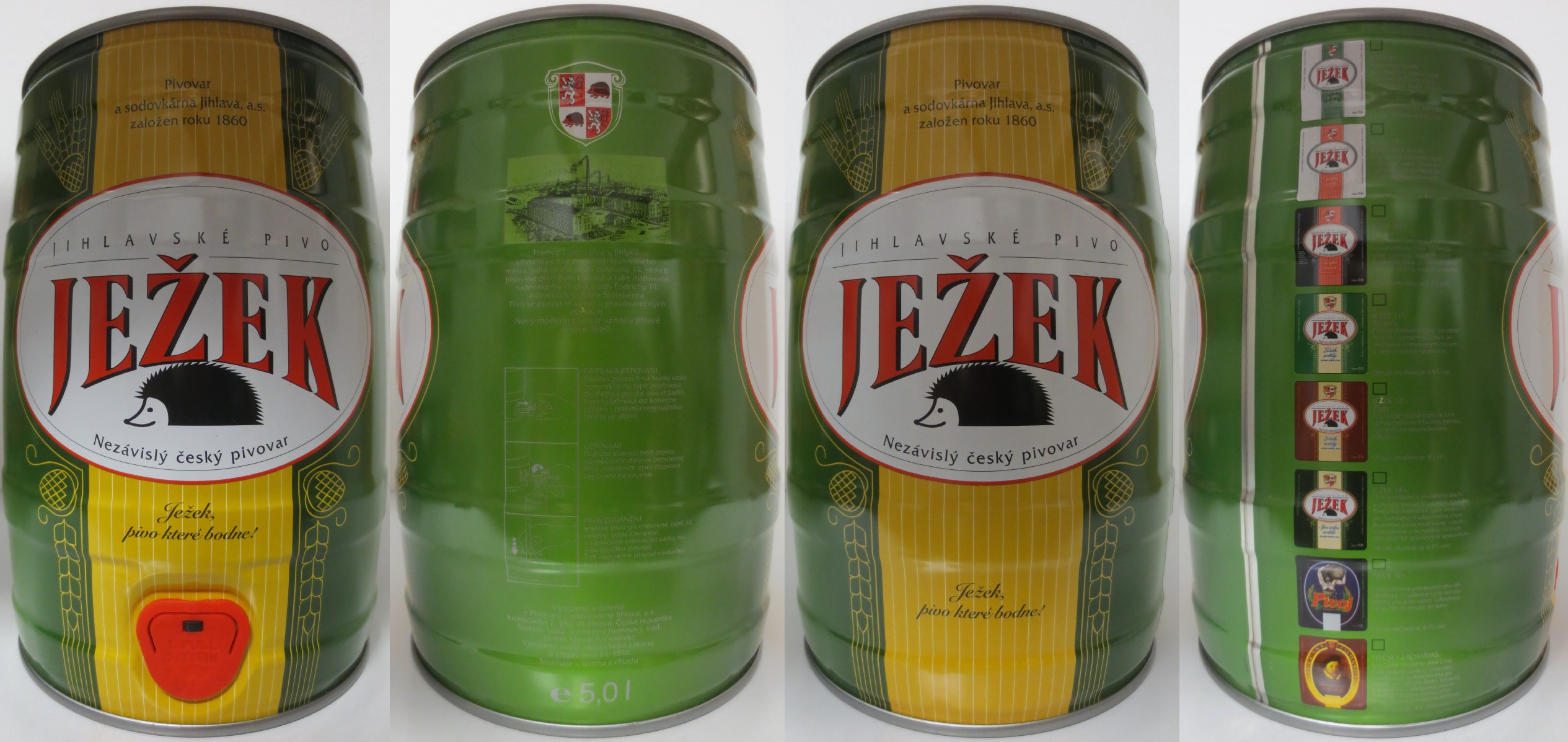 JEŽEK nezávislý český pivovar (5L) č.1 