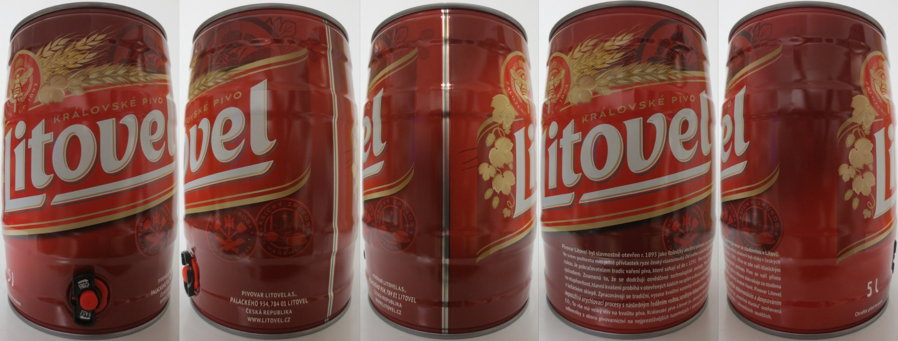 KRÁLOVSKÉ PIVO Litovel (5L) č.1