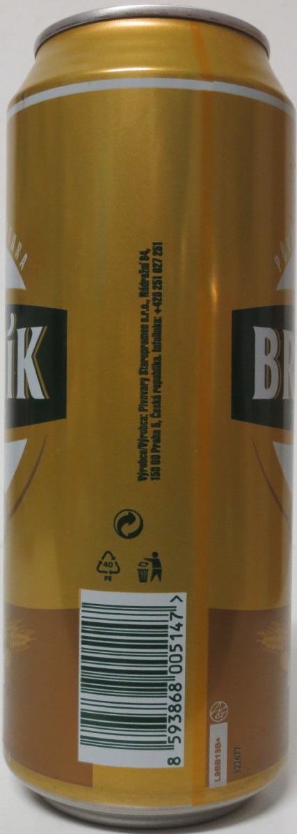 BRANÍK Alk. 5,0% obj. LEŽÁK (50cl) (B/O)