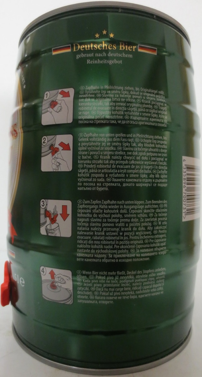 STEPHANS BRÄU Pils PREMIUM Deutsches Bier (5L) Nr.1