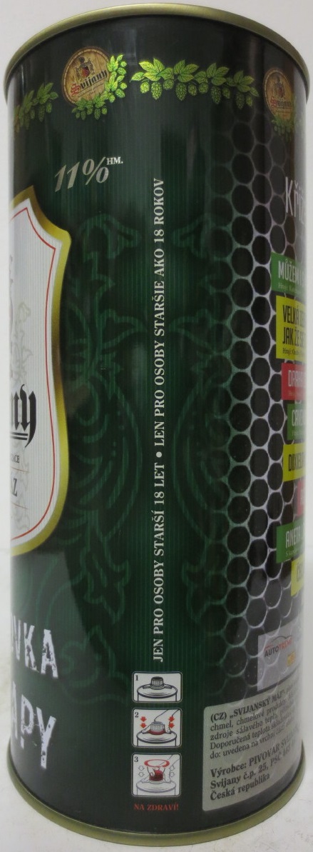 Svijany SVIJANSKÝ MÁZ PLECHOVKA nejen PRO CHLAPY Křiženské léto 2019 (200cl) č.1