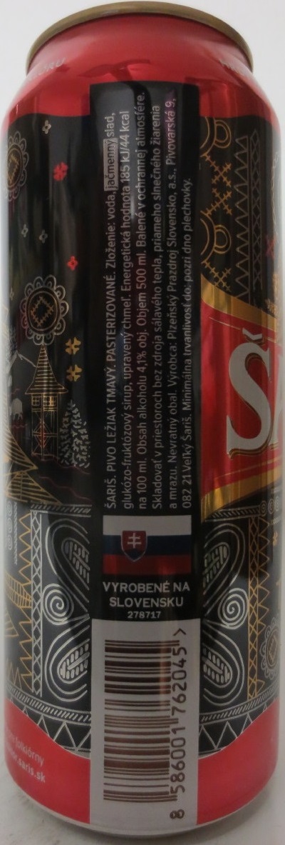 ŠARIŠ TMAVÝ (50cl) (B/O)