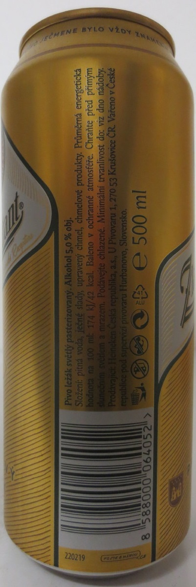 Zlatý Bažant PRÉMIOVÝ LEŽÁK (50cl) (B/O) č.1