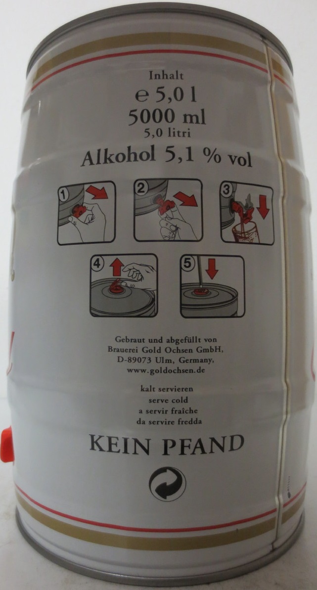  Golden Ochsen Original ULMS FLÜSSIGES GOLD (5l) nR.1