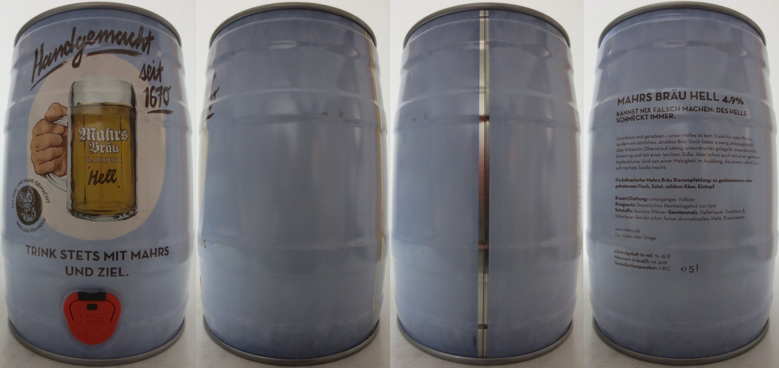 Mahrs Bräu BAMBERG Hell (5L) Nr.1