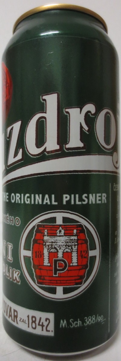 Prazdroj v PLZNI OLDŘICH BIBRDLIK KLADNO (SK) (50cl) (B/O) č.2