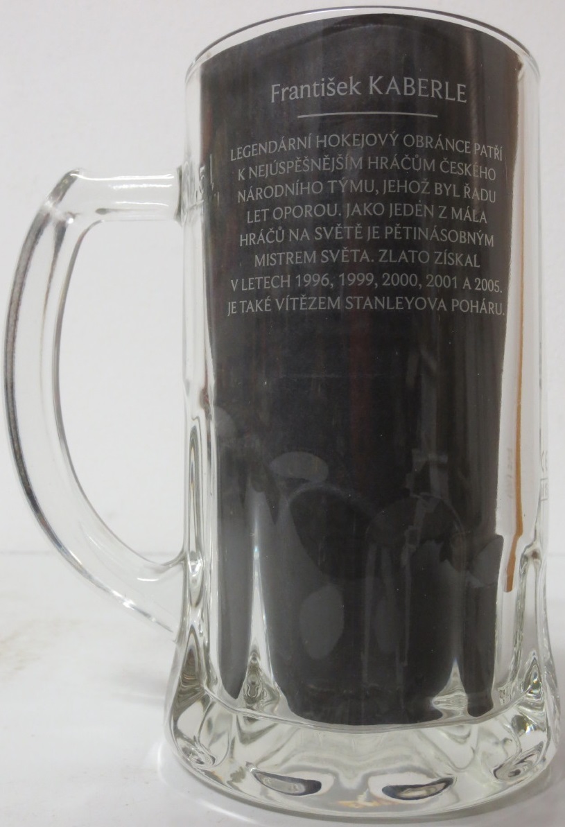 Pilsner Urquell CZECH ICE HOCKEY TEAM František Kaberle (0,5L)