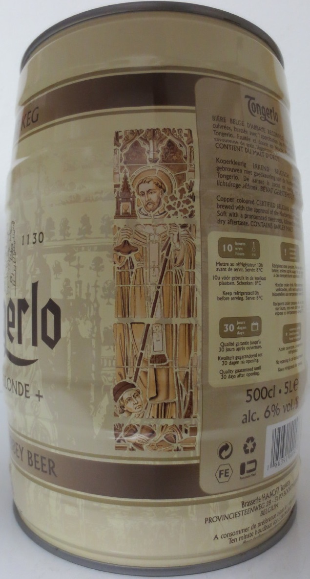 Tongerlo + BLOND - BLONDE + BELGIAN ABBEY BEER (5L) Nr.1