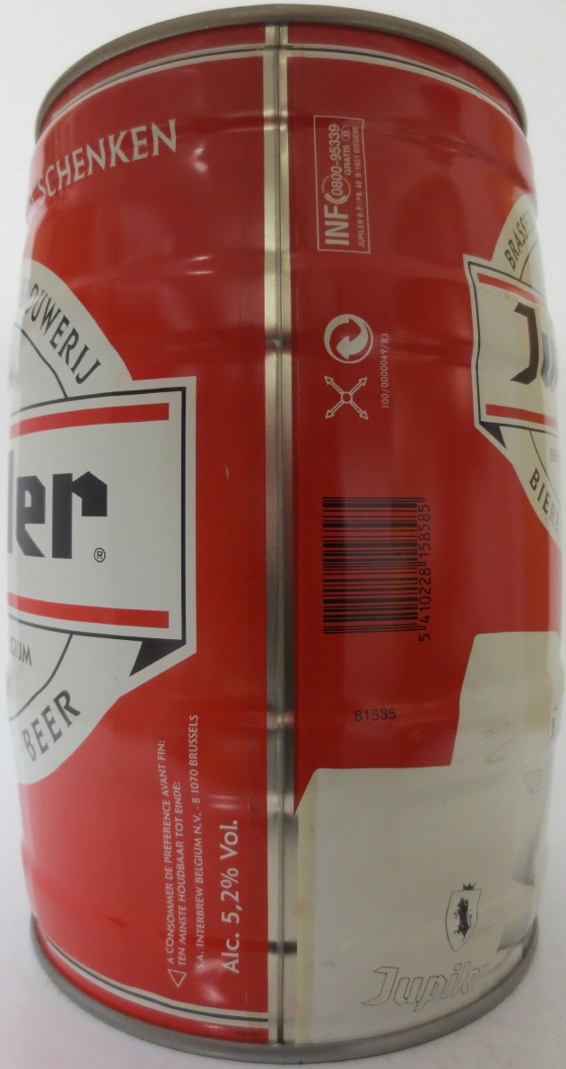 Jupiler BREWED IN BELGIUM (5L) Nr.2
