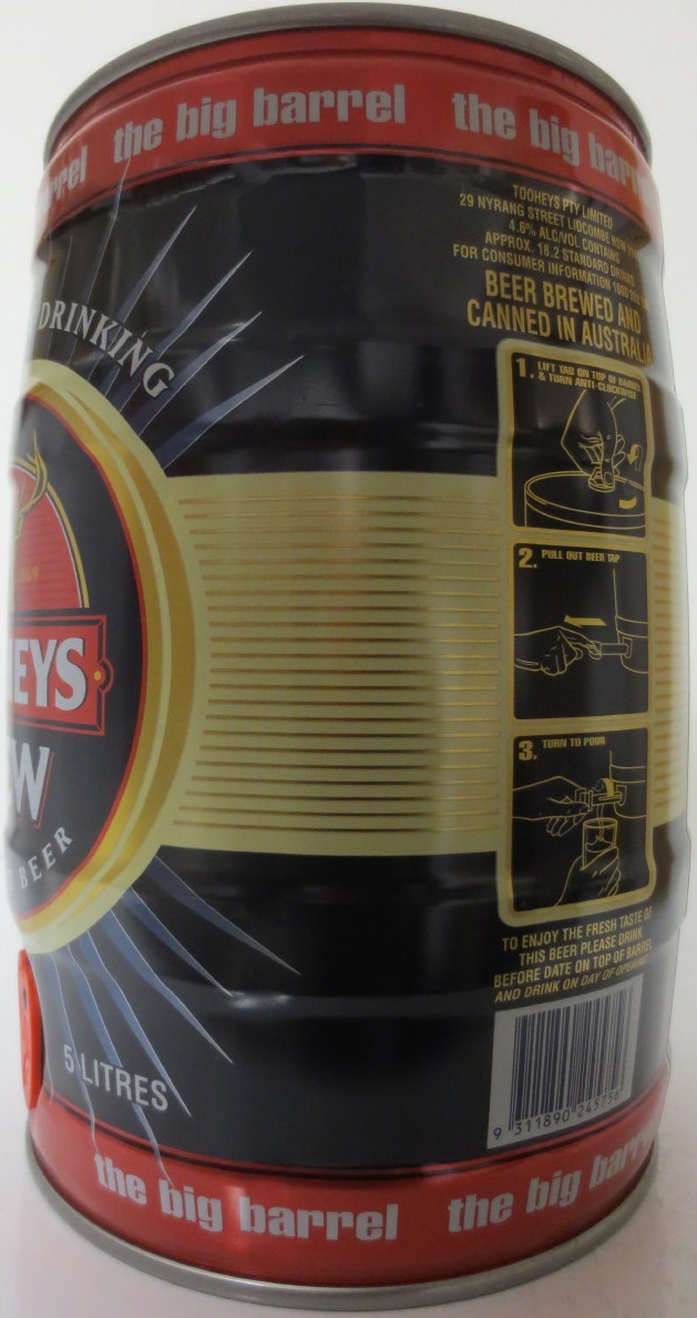 TOOHEYS NEW DRAUGHT BEER (5L) Nr.2 