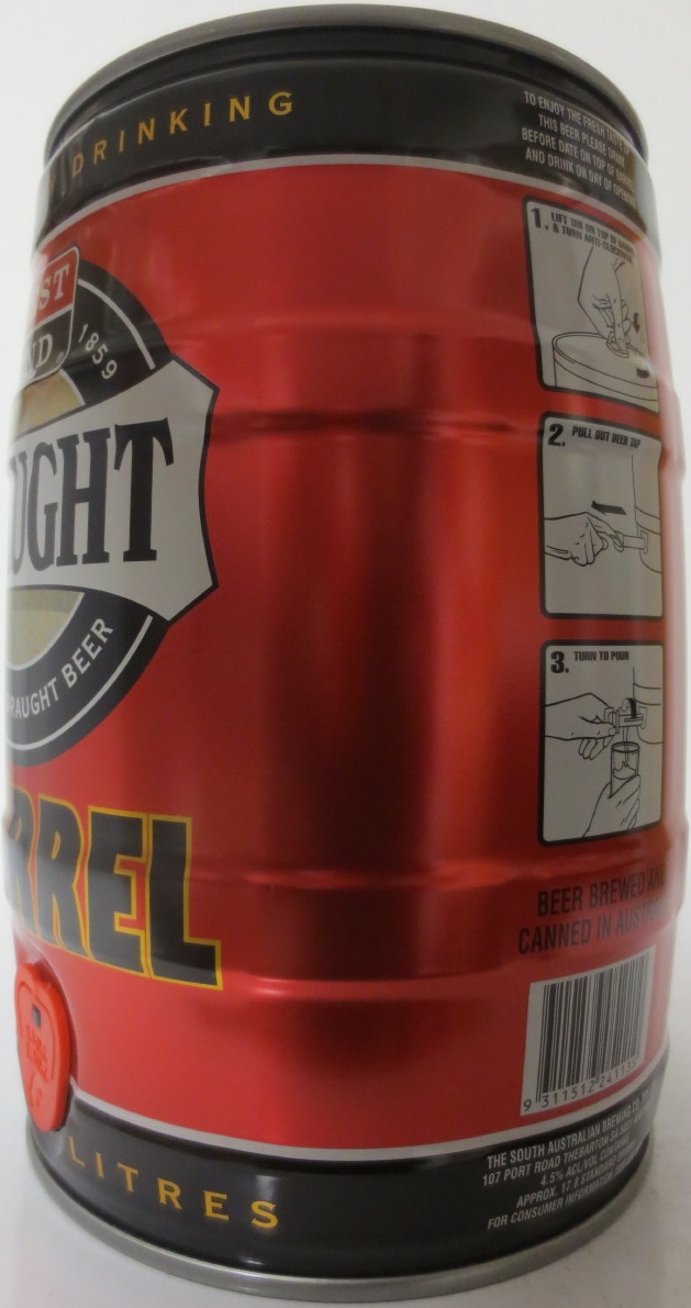 WEST END DRAUGHT THE BARREL (5L) Nr.1 
