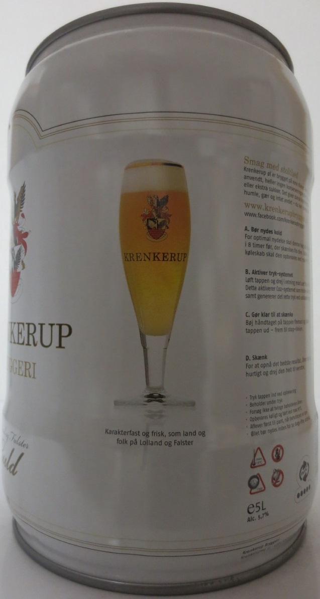 KRENKERUP BRYGGERI Lolland og Falster Guld