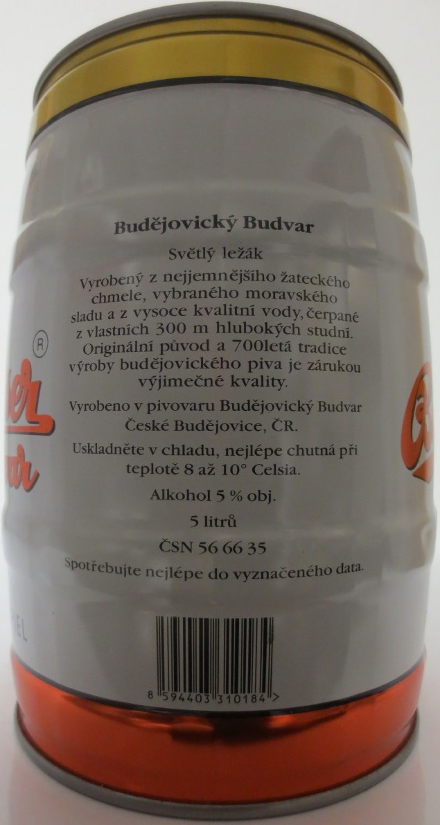 Budweiser Budvar BIER OHNE BEISPIEL č.3