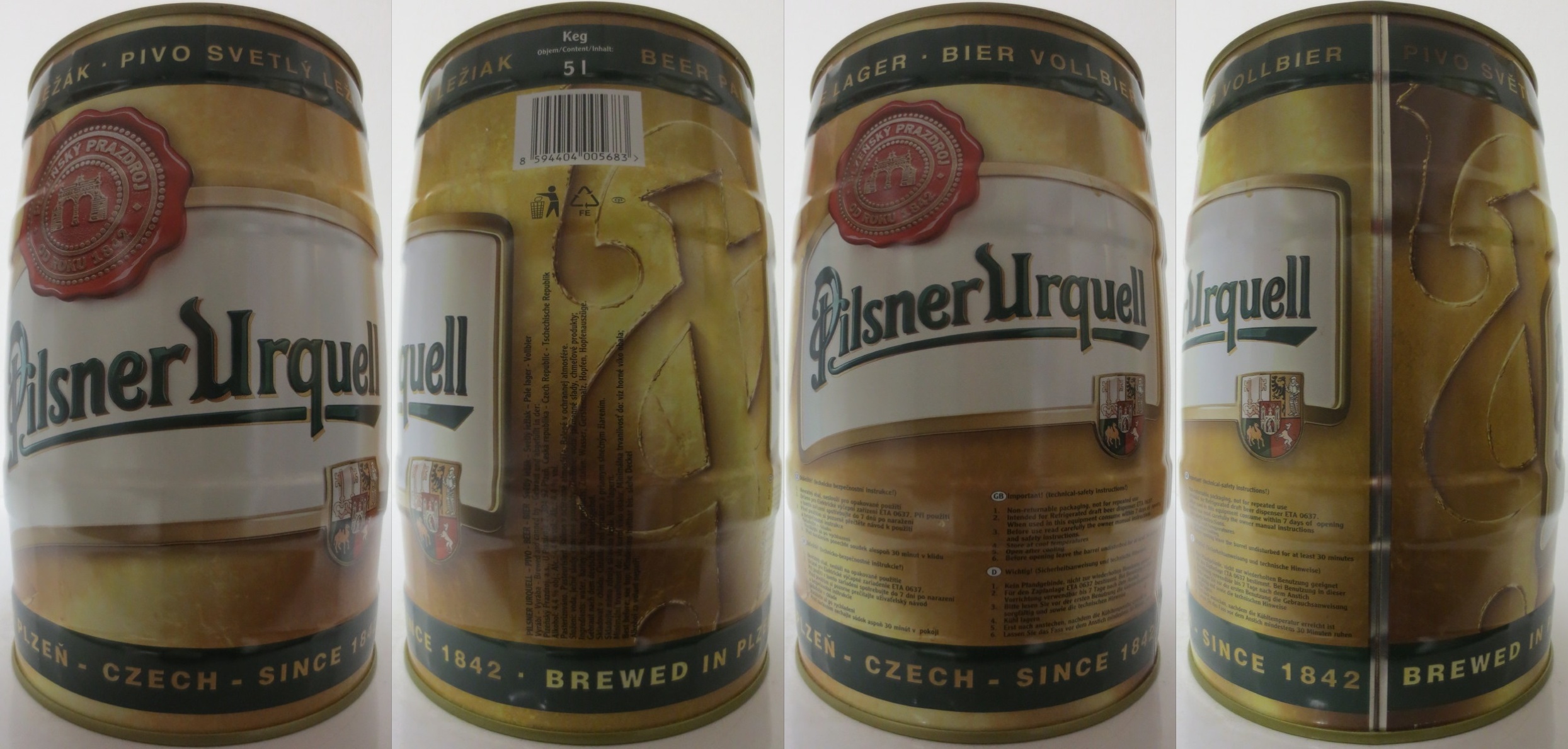 Pilsner Urquell (5L) č.3b