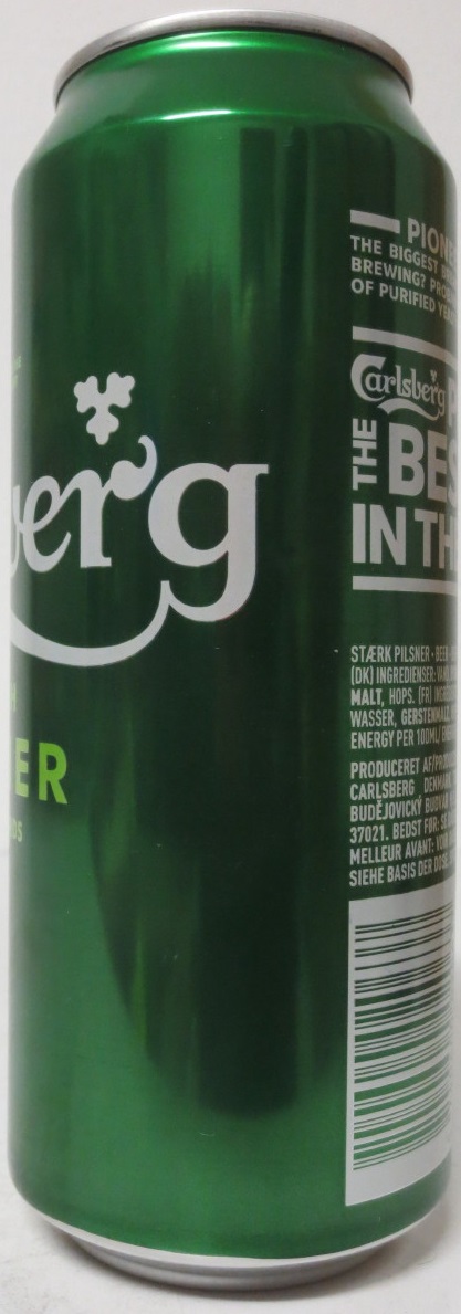 Carlsberg DANISH PILSNER 1874 ONWARDS (50cl) (B/O)