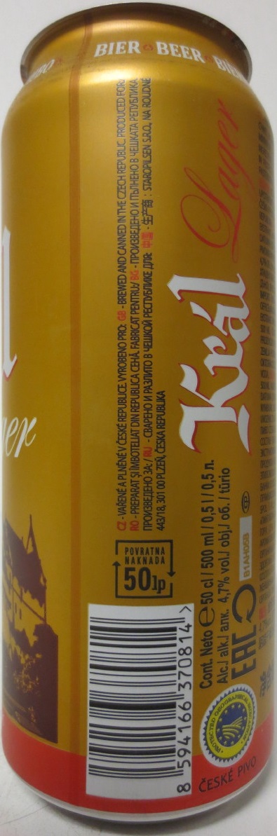 Král Lager (50cl)