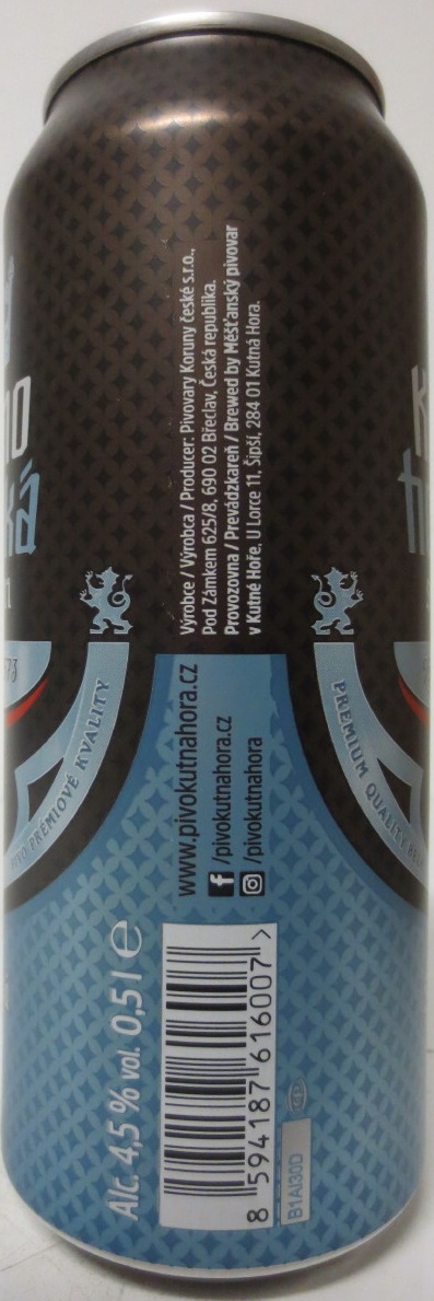 Kutno horská Stříbrná 11 (50cl) (B/O) č.1