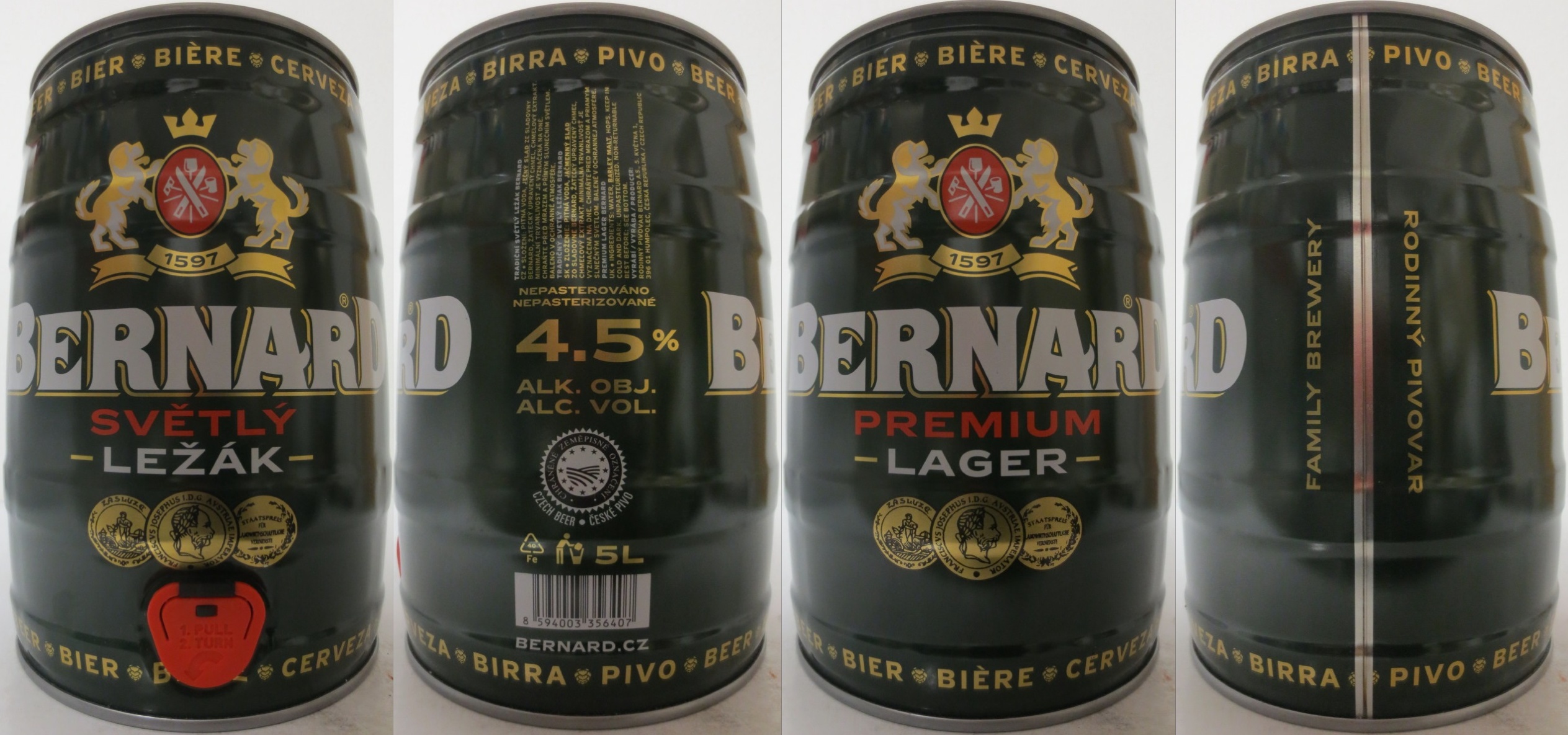 BERNARD SVĚTLÝ - LEŽÁK - (5L) č.1 