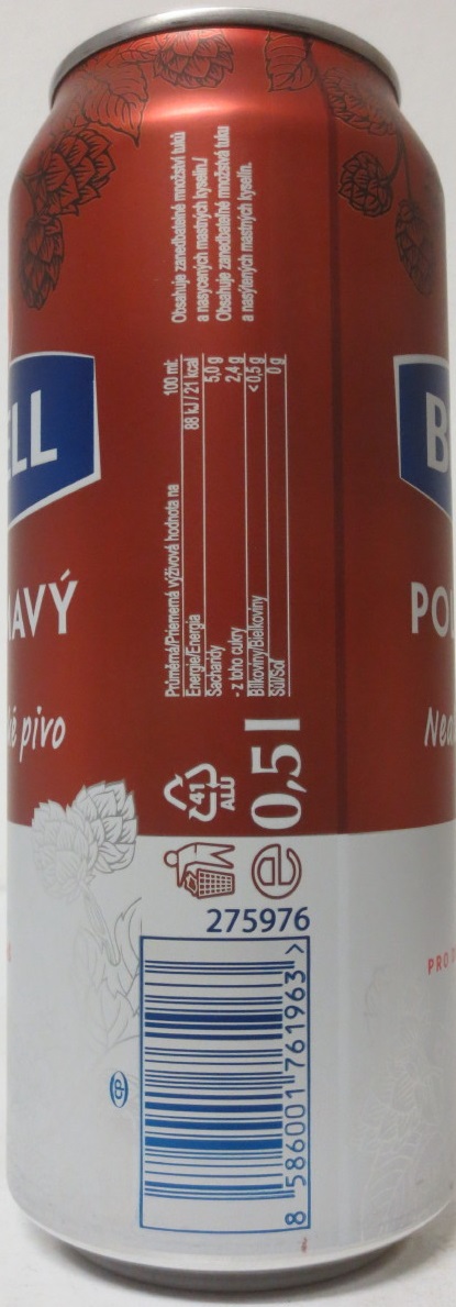 BIRELL POLOTMAVÝ Nealkoholické pivo (50cl) (B/O) č.1